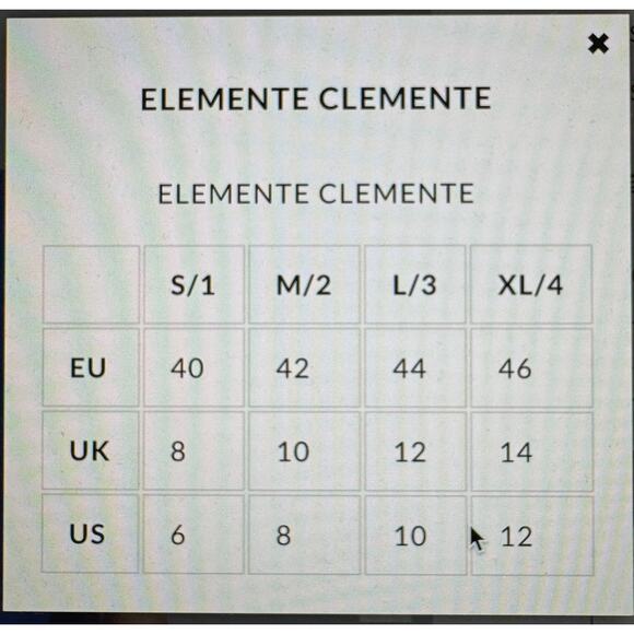 Elemente Clemente sweater S 100% virgin wool crop rolled collar rib knit top - Picture 9 of 9